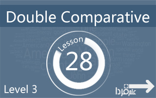 ساختار Double Comparative